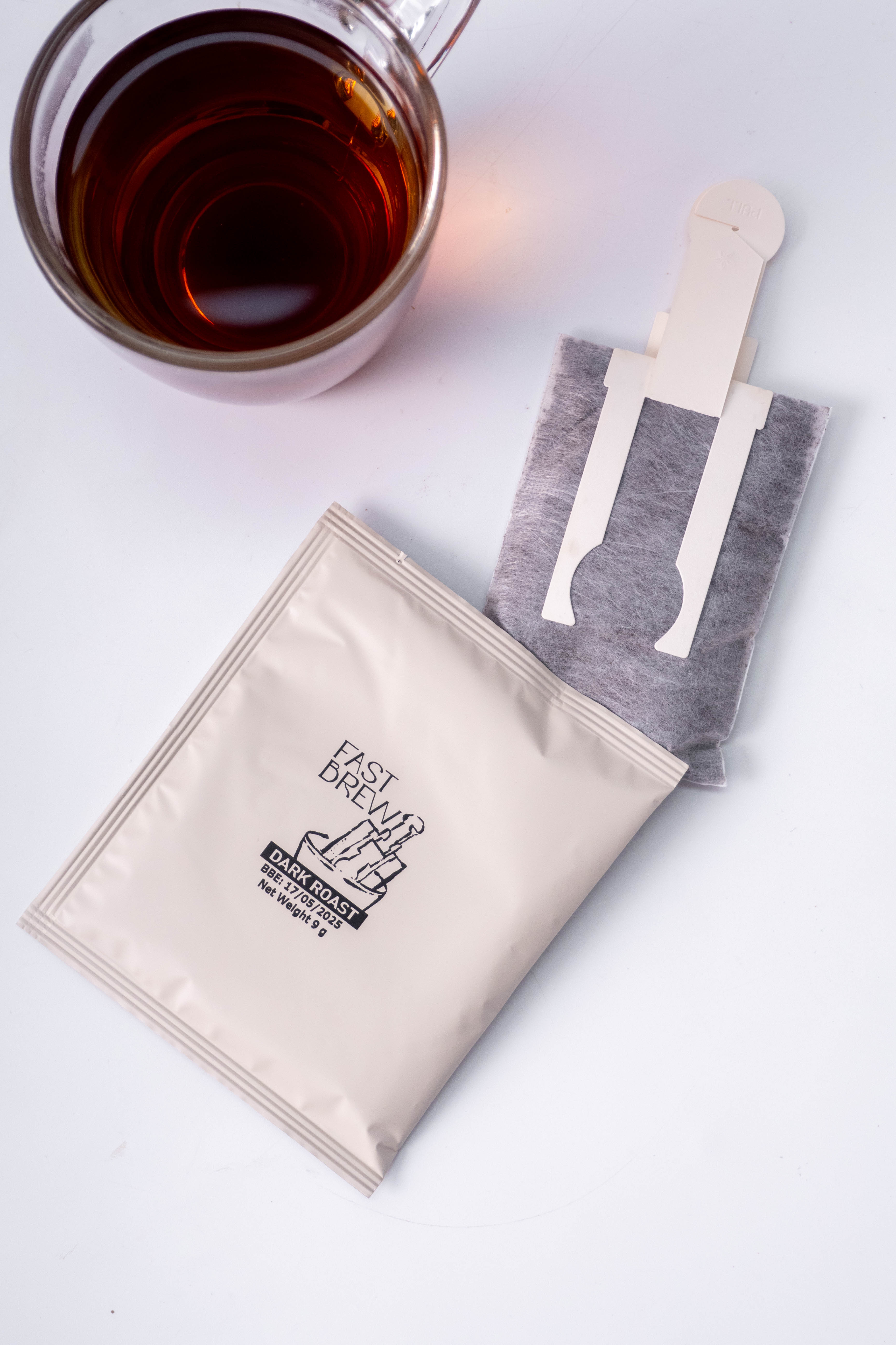 Fastbrew Dark Roast Coffee, 9g x 5 Sachets